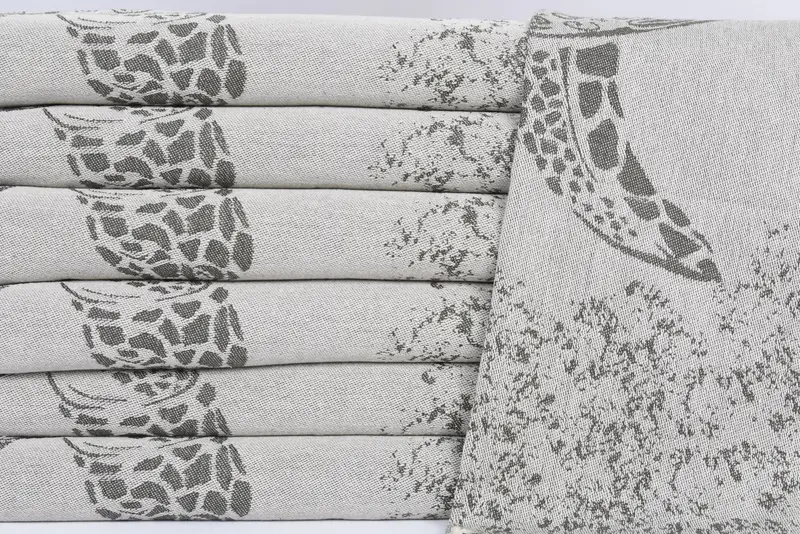 Summer Gift, Bridesmaid Gifts Personalized, Monogram Hand Towel, Personalized Gifts, 36x18 Cotton Carretta Patterned Towel, Turkish Towel Hand Towel - 3