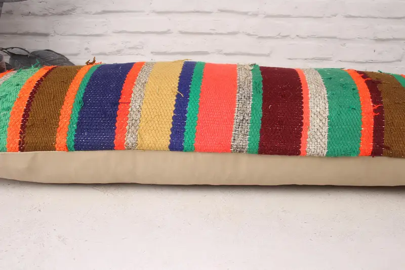 12x36 Green Cushion Case, Designer Throw Pillow Case, Boho Pillow Sham Cover, Turkish Pillow, Yoga Pillow Case, Pillow for Couch, Pillow - 5