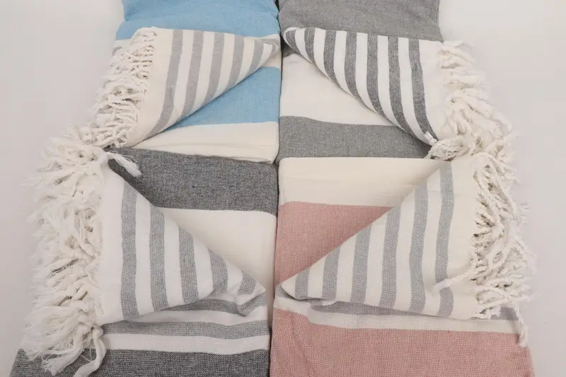 68x36 Cotton Striped Terry Towel, Turkish Towel USA, Bachelorette Favors Beach, Absorbent towel, Bachelorette Party Favors Beach, Turkish towel - 4