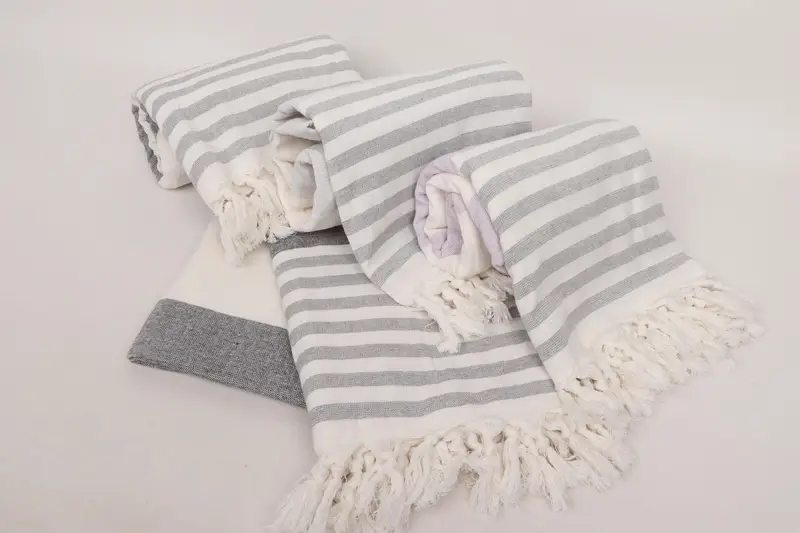 68x36 Cotton Striped Terry Towel, Turkish Towel USA, Bachelorette Favors Beach, Absorbent towel, Bachelorette Party Favors Beach, Turkish towel - 5
