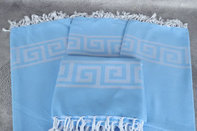 70x40 Cotton Patterned Towel, Housewarming Gift, Fouta towel, Personalized Turkish Beach Towel, Bridesmaid Gift, Turkish beach towel, Peshtemal - 5
