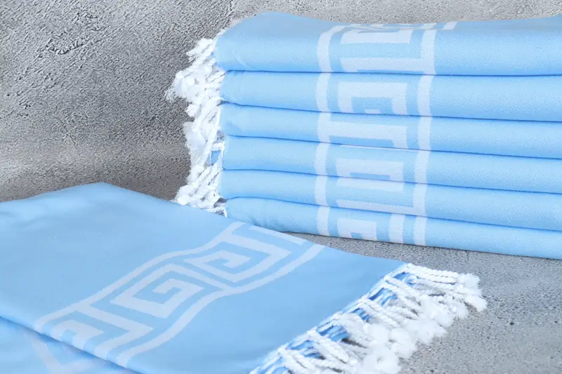 70x40 Cotton Patterned Towel, Housewarming Gift, Fouta towel, Personalized Turkish Beach Towel, Bridesmaid Gift, Turkish beach towel, Peshtemal - 3
