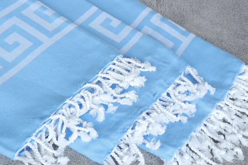 70x40 Cotton Patterned Towel, Housewarming Gift, Fouta towel, Personalized Turkish Beach Towel, Bridesmaid Gift, Turkish beach towel, Peshtemal - 6