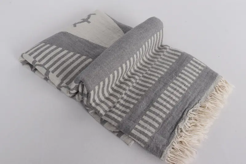 Custom Towel, Organic towel, Pool Towels, Bath towel, 70x38 Cotton Fish Design Towel, Custom Turkish Towel, Peshtemal Towel USA, Bridesmaid Favors - 7