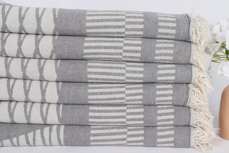 Custom Towel, Organic towel, Pool Towels, Bath towel, 70x38 Cotton Fish Design Towel, Custom Turkish Towel, Peshtemal Towel USA, Bridesmaid Favors - 4