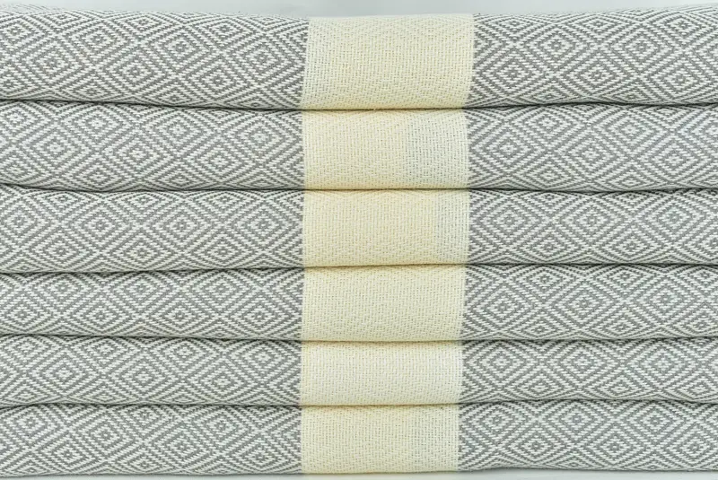 70x40 Cotton Diamond Towel, Personalized Towel, Beach Towel Bulk, Peshtemal beach towel with unique design, Christmas Favors, Bridesmaid Gift - 2