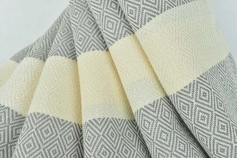 70x40 Cotton Diamond Towel, Personalized Towel, Beach Towel Bulk, Peshtemal beach towel with unique design, Christmas Favors, Bridesmaid Gift - 5