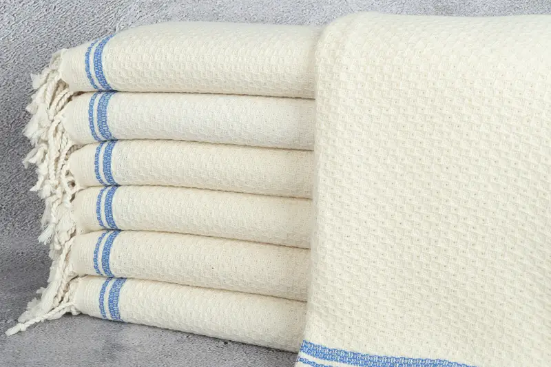Personalised Gift, Hammam towel, 68x36 Cotton Striped Towel, Yoga Towel, Fringed Turkish towel for poolside, Soft towel, Personalized Turkish Towel - 1