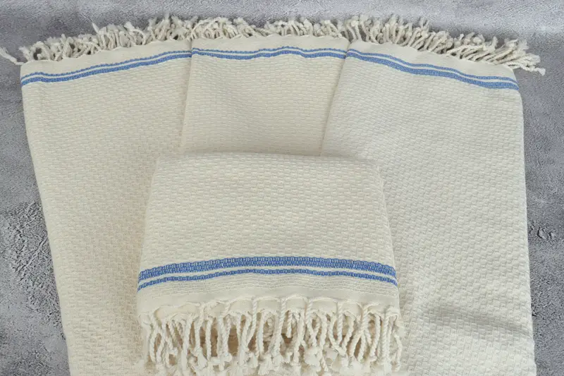 Personalised Gift, Hammam towel, 68x36 Cotton Striped Towel, Yoga Towel, Fringed Turkish towel for poolside, Soft towel, Personalized Turkish Towel - 4