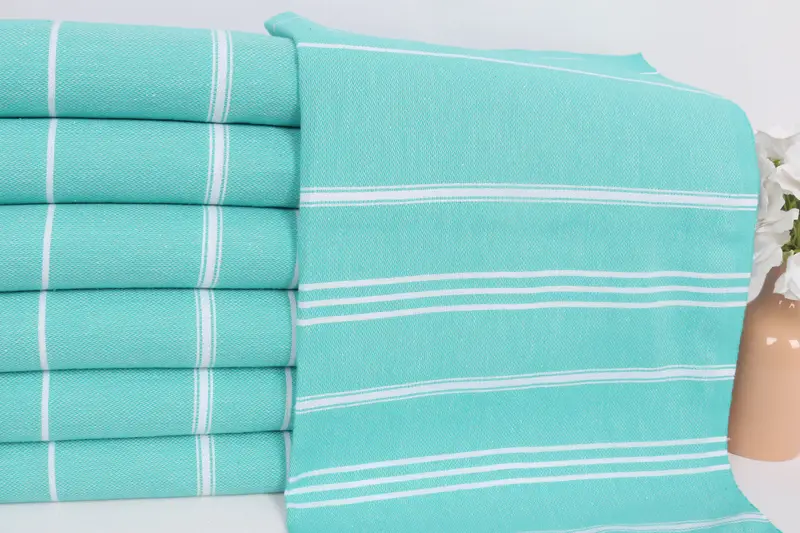 Gym Towel, 40x24 Cotton Striped Towel, Monogrammed Hand Towel, Customized Towels, Personalized Kitchen Towel, Bulk Order Towel, Personalized Gifts - 2