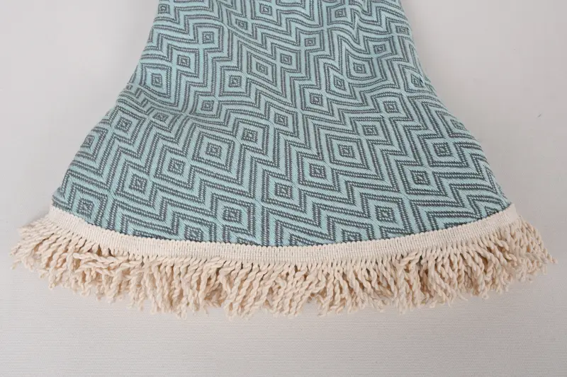 Hammam towel, Gift For Him, 64x64 Cotton Round  Diamond Towel, Turkish Beach Towel Bulk, Valentines Day Gift, Personalized Wedding Gift, Pool Towels - 1