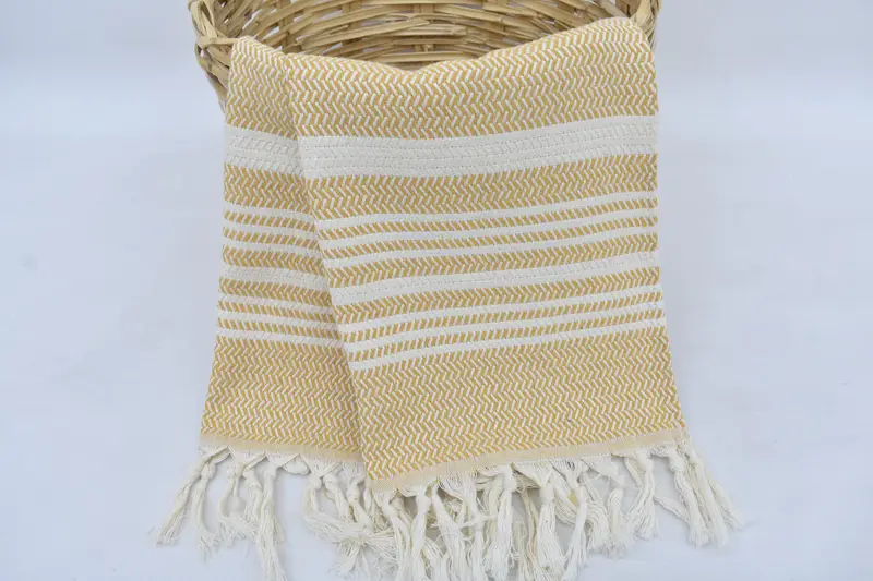 Merry Christmas Gifts, Turkish Hand Towel, Gift For The Home, Wedding Gift, 40x18 Cotton Striped Towel, Monogram Kitchen Towel, Decorative Towel - 8