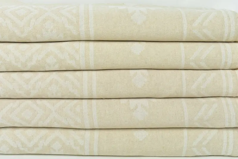 Organic cotton Turkish peshtemal towel, Wedding Favors, Bachelor Party Gifts, Bridal Shower Favors, 74x40 Cotton Geometric Towel, Lightweight towel - 3