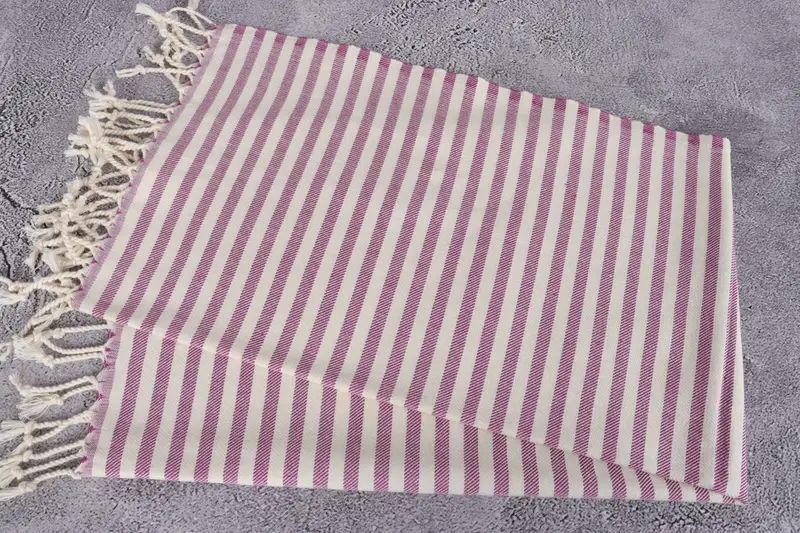 40x24 Cotton Striped Towel, Turkish Towel Monogram, Personalized Home Gift Wedding, Kitchen Towel, Bathroom Towels, Bridal Gifts, Wedding Gift - 6