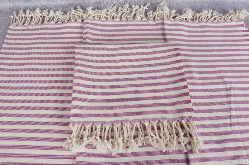 40x24 Cotton Striped Towel, Turkish Towel Monogram, Personalized Home Gift Wedding, Kitchen Towel, Bathroom Towels, Bridal Gifts, Wedding Gift - 4