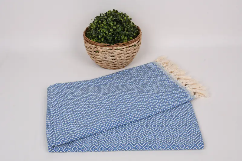Peshtemal Towel USA, Personalized Gifts, 70x38 Cotton Diamond Towel, Lightweight Turkish towel, Large Turkish Towel, Guest Towel, Unique Gift - 4