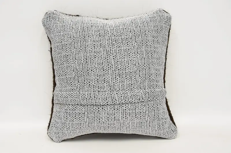 Home Decor Pillow, Cushion Cover, Christmas Cushion, Pillow for Couch, Throw Kilim Pillow, 12x12 Brown Pillow Case, Hippie Throw Cushion Case - 6