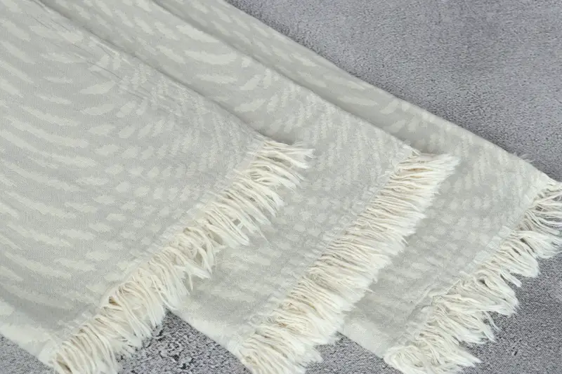 Personalised Gift, 68x36 Cotton Patterned Towel, Personalized Towel, Monogram Turkish Towel, Sand-free towel, Decorative Towel, Organic Beach Towel - 6