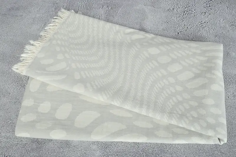 Personalised Gift, 68x36 Cotton Patterned Towel, Personalized Towel, Monogram Turkish Towel, Sand-free towel, Decorative Towel, Organic Beach Towel - 7