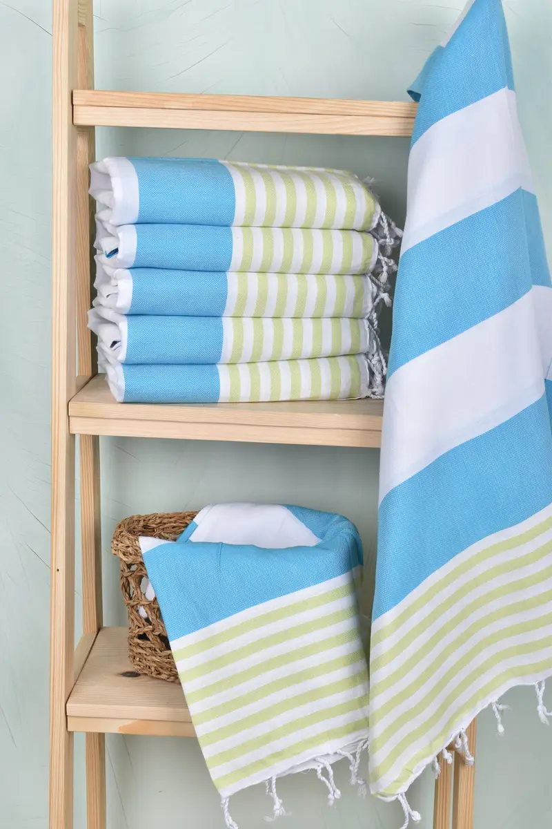 70x40 Cotton Striped Towel, Pool Towels, Turkish Towel USA, Home Decor Gifts, Scarf Towel, Grandma Gift, Personalized Towel, Custom Turkish Towel - 3