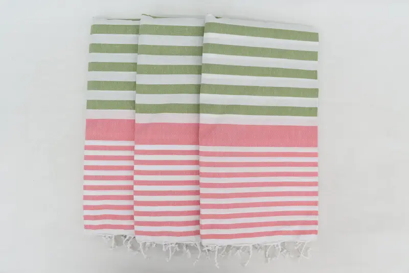 Custom Towel, Christmas Gift, 68x36 Cotton Striped Towel, Best Friend Wedding Gift, Sand-free towel, Personalized Gifts, Family Gift Basket - 3