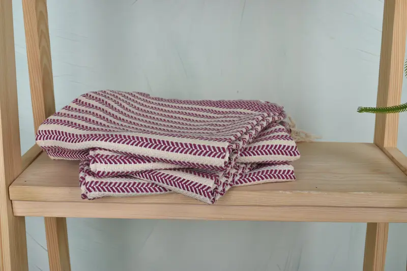 Gift For Boyfriend, Kitchen Towel, Embroidery Towel, Monogrammed Hand Towel, Turkish Tea Towel, 40x18 Cotton Chevron Towel, Best Wedding Gift - 7