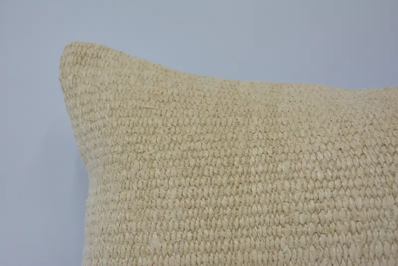 16x24 Beige Cushion Cover, Pillow for Couch, Kilim Cushion Sham, Bright Cushion, Outdoor Pillow, Pillow for Sofa, Cushion Case - 2