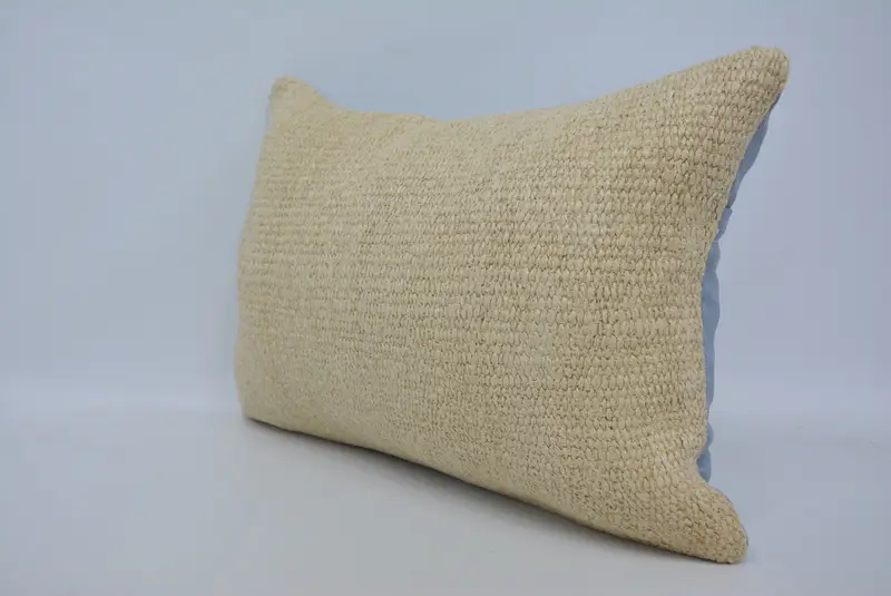 16x24 Beige Cushion Cover, Pillow for Couch, Kilim Cushion Sham, Bright Cushion, Outdoor Pillow, Pillow for Sofa, Cushion Case - 4