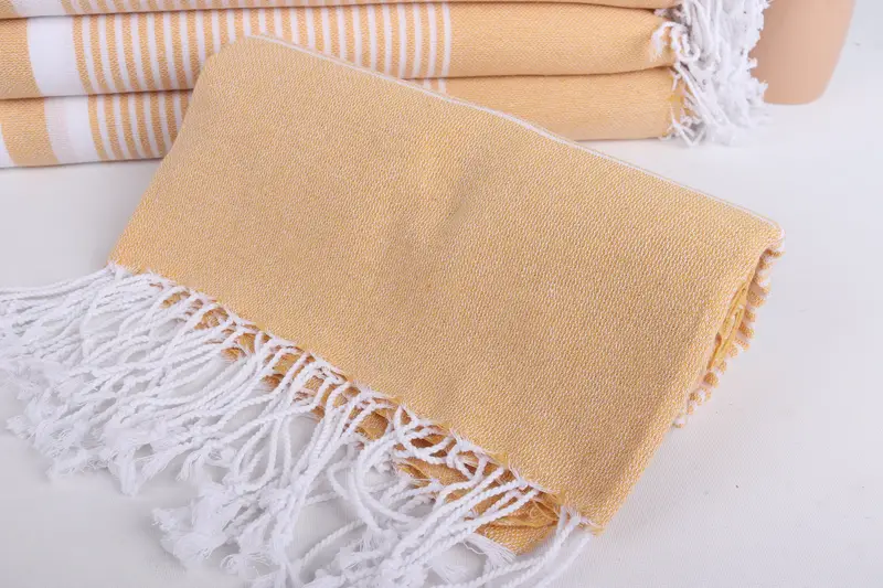 Personalized Beach Towel, Handwoven Turkish bath towel, Gift For Best Friend, Wedding Gifts Towel, Sand-free towel, 70x40 Cotton Striped Towel - 4