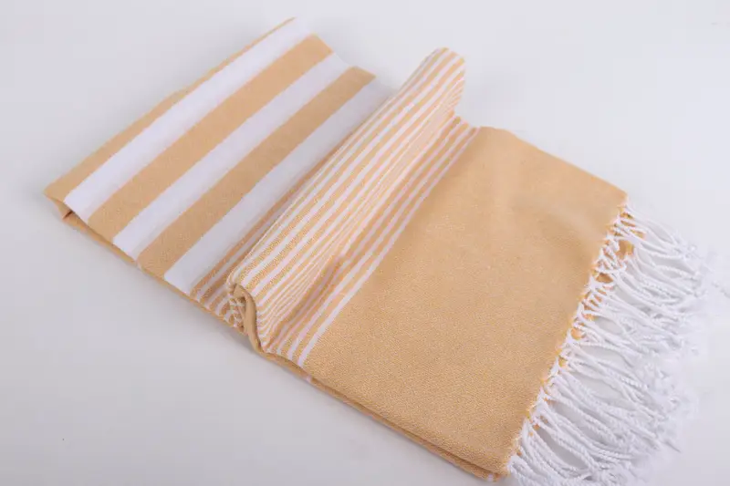 Personalized Beach Towel, Handwoven Turkish bath towel, Gift For Best Friend, Wedding Gifts Towel, Sand-free towel, 70x40 Cotton Striped Towel - 6