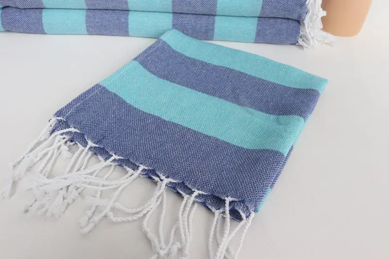 40x18 Cotton Striped Towel, Bridesmaid Gift Towel, Monogram Kitchen Towel, Bathroom Towels, Valentine Day Gift For Her, Personalized Kitchen Towel - 5