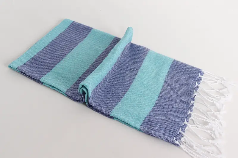 40x18 Cotton Striped Towel, Bridesmaid Gift Towel, Monogram Kitchen Towel, Bathroom Towels, Valentine Day Gift For Her, Personalized Kitchen Towel - 6