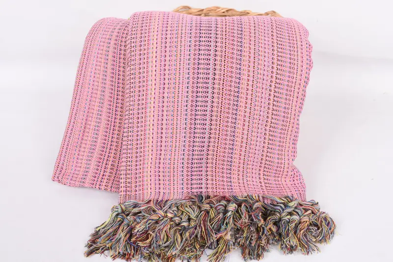 100x80 Cotton Waffle Towel, Gift For Her, Christmas Tablecloth, Decorative Blanket, Woven Blanket, Custom Wedding Gifts, Wedding Anniversary Gift - 5
