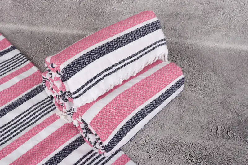 70x40 Cotton Striped Towel, Turkish hand towel, Turkish bath towel, Monogrammed Turkish Towel, Bachelorette Party Gifts, Bachelorette Favor - 7
