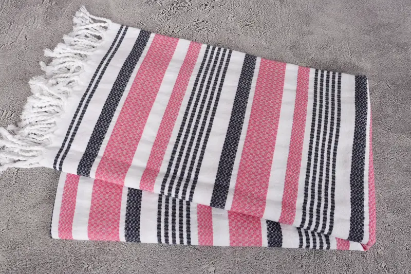70x40 Cotton Striped Towel, Turkish hand towel, Turkish bath towel, Monogrammed Turkish Towel, Bachelorette Party Gifts, Bachelorette Favor - 6