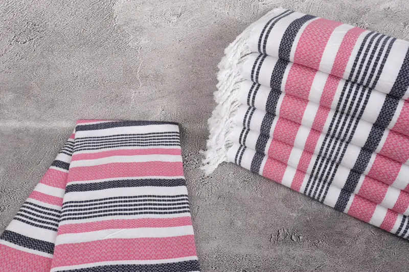 70x40 Cotton Striped Towel, Turkish hand towel, Turkish bath towel, Monogrammed Turkish Towel, Bachelorette Party Gifts, Bachelorette Favor - 2