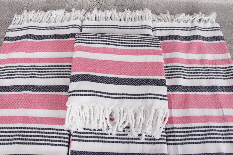70x40 Cotton Striped Towel, Turkish hand towel, Turkish bath towel, Monogrammed Turkish Towel, Bachelorette Party Gifts, Bachelorette Favor - 4