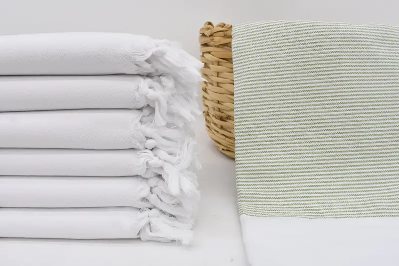 Turkish Towel Set, 70x40 Cotton Striped Towel, Pool Towels, Gift For Him, Wedding Gift Ideas, Bachelorette Party Decorations, Bridesmaid Gift Towel