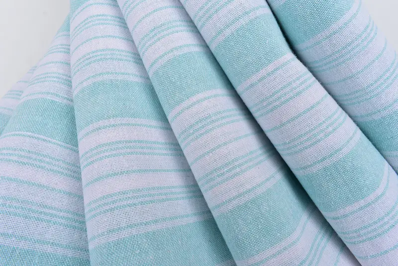 Guest Towel, 68x32 Cotton Striped Towel, Towel With Name, Soft towel, Unique Gift, Bachelorette Gifts, Bridal Shower Favors, Handmade Turkish Towel - 5