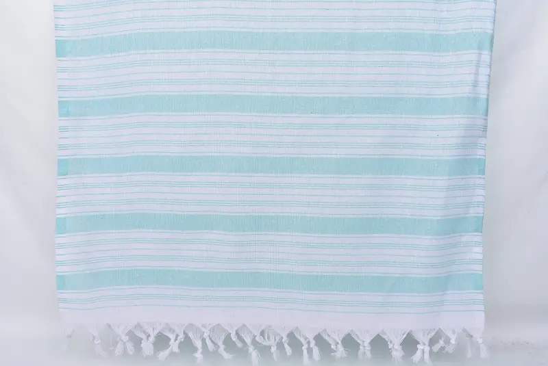 Guest Towel, 68x32 Cotton Striped Towel, Towel With Name, Soft towel, Unique Gift, Bachelorette Gifts, Bridal Shower Favors, Handmade Turkish Towel - 8