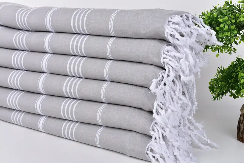 Travel towel, Bachelor Gifts, Bathroom Towel, Turkish Beach Towel Bulk, 70x40 Cotton Striped Towel, Turkish Towel Personalized, Turkish beach towel - 3