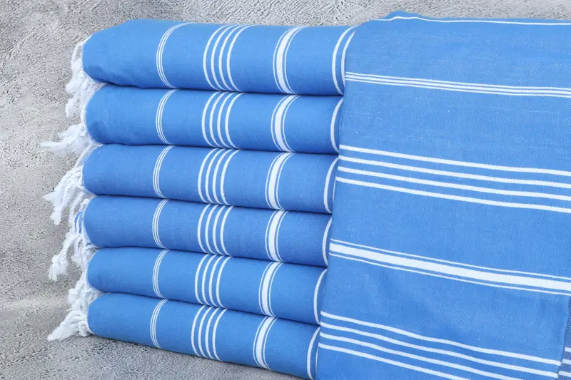 Personalised Gift, Best Friend Gift, Beach Bachelorette Party Decorations, 70x40 Cotton Striped Towel, Turkish bath towel, Personalized Wedding Gift - 1