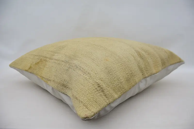 Garden Pillow Case, Vintage Cushion Cover, Pillow Case, 28x28 Beige Pillow Sham, Ethnical Kilim Rug Pillow, Antique Pillows, Gift Pillow - 6