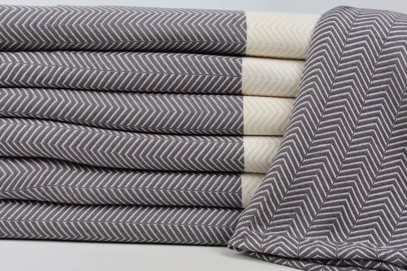 Bridal Shower Favors, Best Wedding Gift, 70x40 Cotton Zig zag Towel, Cancun Bachelorette Party Gift Ideas, Custom Gifts, Organic towel, Soft towel - 2