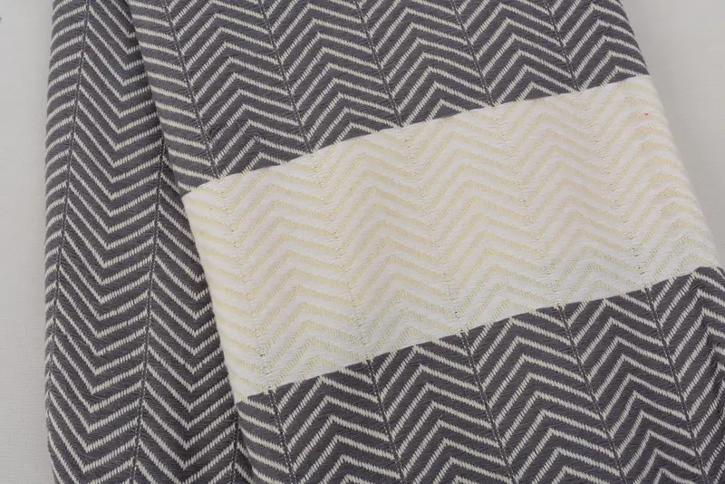 Bridal Shower Favors, Best Wedding Gift, 70x40 Cotton Zig zag Towel, Cancun Bachelorette Party Gift Ideas, Custom Gifts, Organic towel, Soft towel - 5