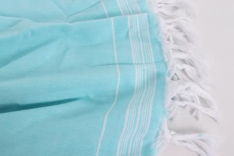 Düğün Hediyesi Özel Battaniye, Türk Battaniyesi, Düğün Favorları, Kişiselleştirilmiş Hediye, Boho Battaniyeleri, 92x56 Pamuk Çizgili Havlu - 8