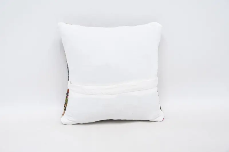 Pillow Cover, Home Decor Pillow, 12x12 Blue Pillow, Vintage Throw Pillow Cover, Boho Pillow, Pillow for Sofa, Ethnic Pillow - 6