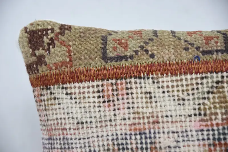 Pillow Cover, Home Decor Pillow, 12x12 Blue Pillow, Vintage Throw Pillow Cover, Boho Pillow, Pillow for Sofa, Ethnic Pillow - 2