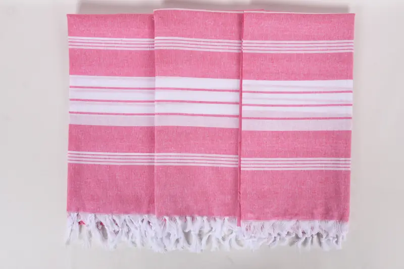 Yoga Towel, Travel towel, Cute Beach Towel, Personalized Gifts, Embroidered Towel, Gym Towel, Bridal Shower Gifts, 68x36 Cotton Striped Towel - 7