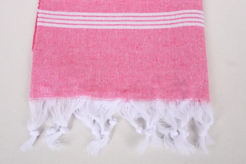Yoga Towel, Travel towel, Cute Beach Towel, Personalized Gifts, Embroidered Towel, Gym Towel, Bridal Shower Gifts, 68x36 Cotton Striped Towel - 3